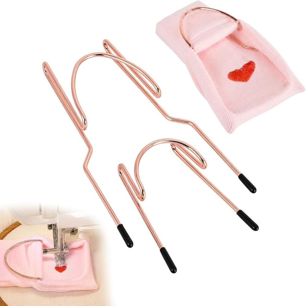Sock Organizer Tray - 3개/세트 금속 소재 양말 후프 자수