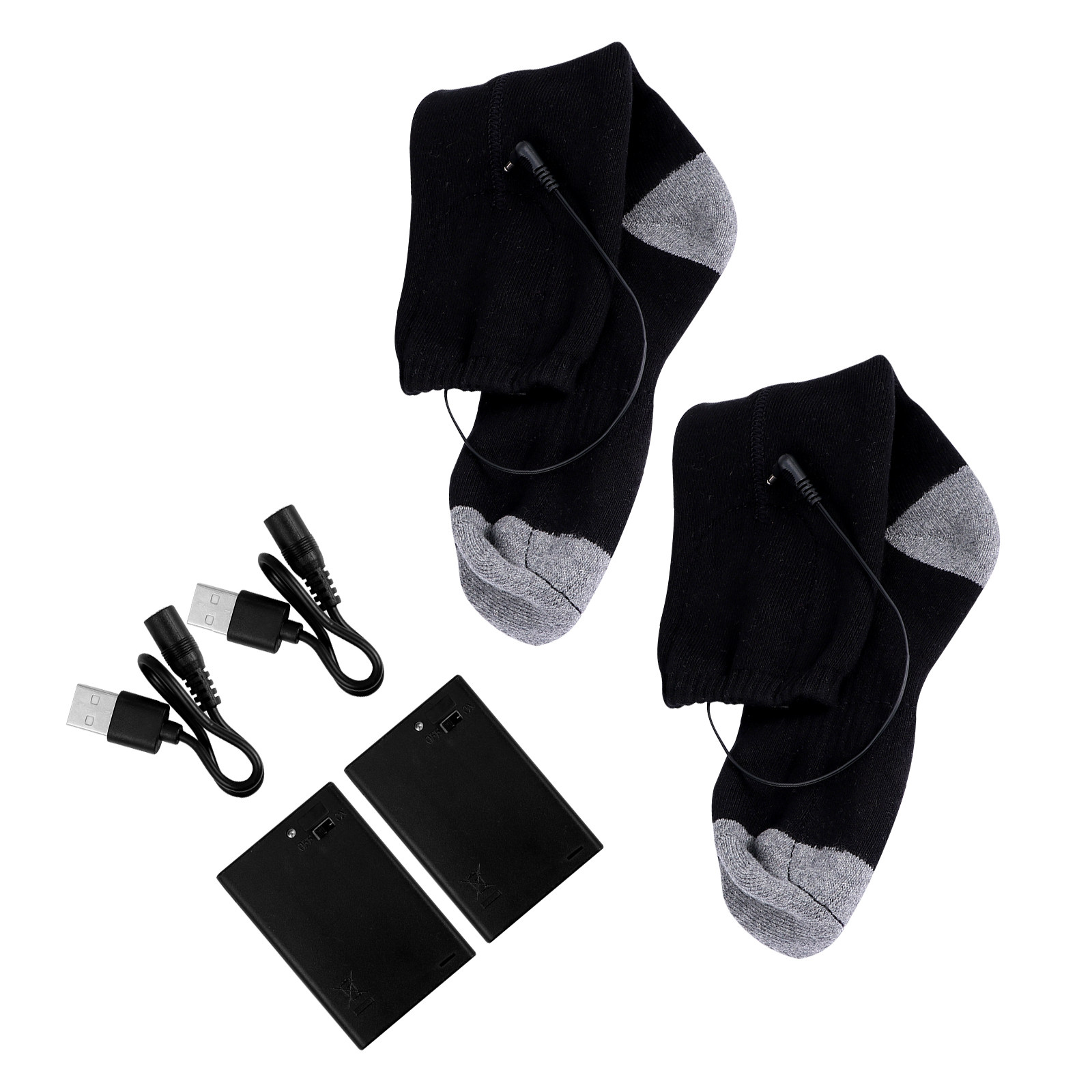 Thermal Sock Winter - 1세트 USB 전기 발열 양말 따뜻한